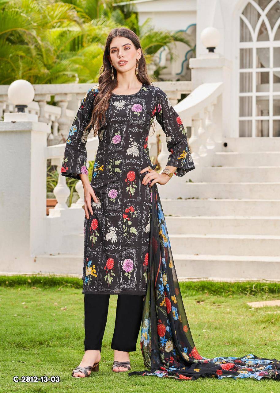 Alok suit ocean Wholesale dress material suppliers